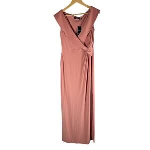 Lauren Ralph Lauren Women's Jersey Off-the-Shoulder Gown Size 10